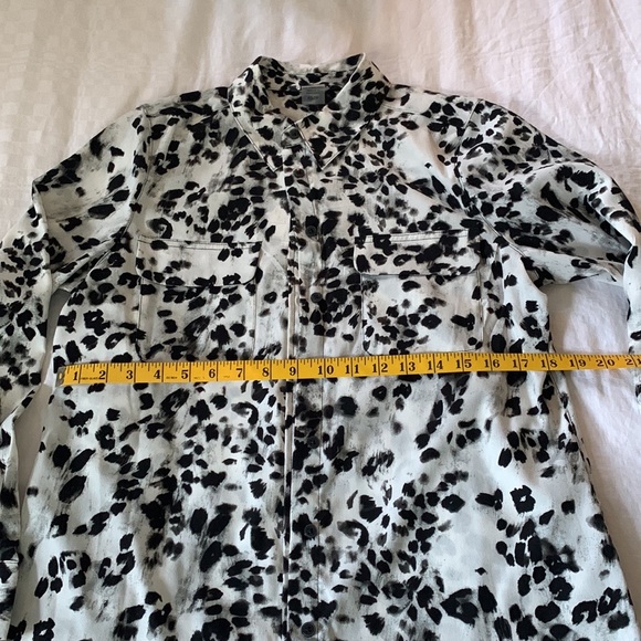 Black Label Women’s Size XS Printed Blouse - Picture 7 of 7